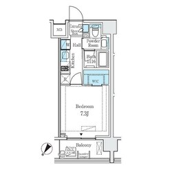 ディームス大塚の物件間取画像